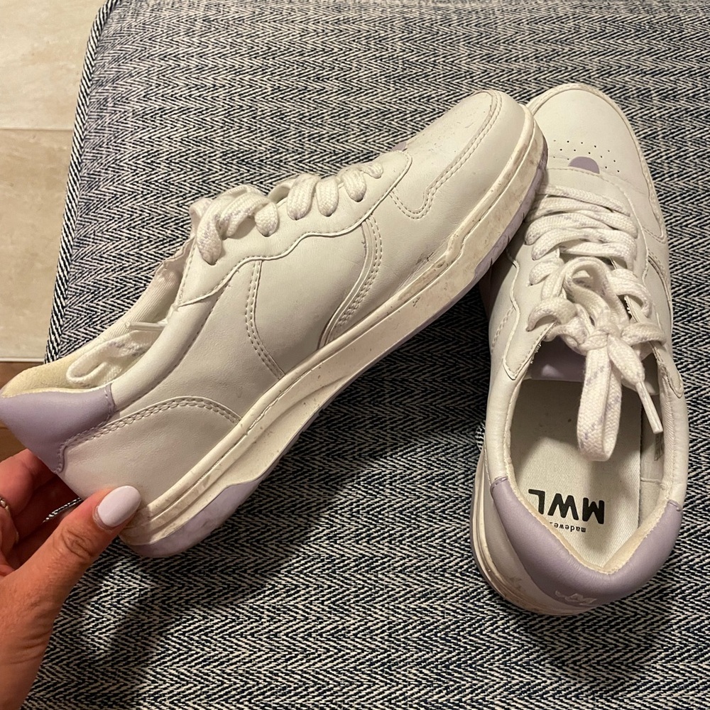 Madewell purple sneakers, size 9.5